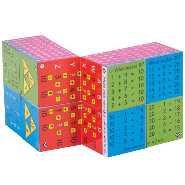 ZooBooKoo Addition and Subtraction Cubebook