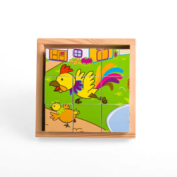 Bigjigs Toys Animal Cube Puzzle