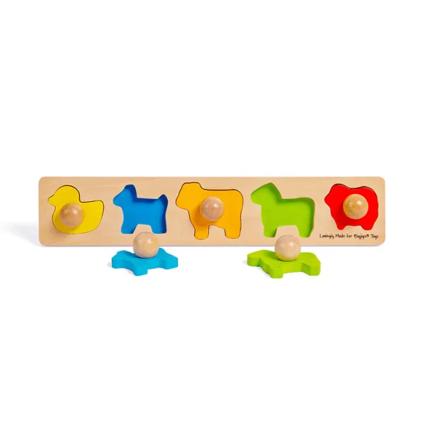 Bigjigs Baby Animal Matching Board