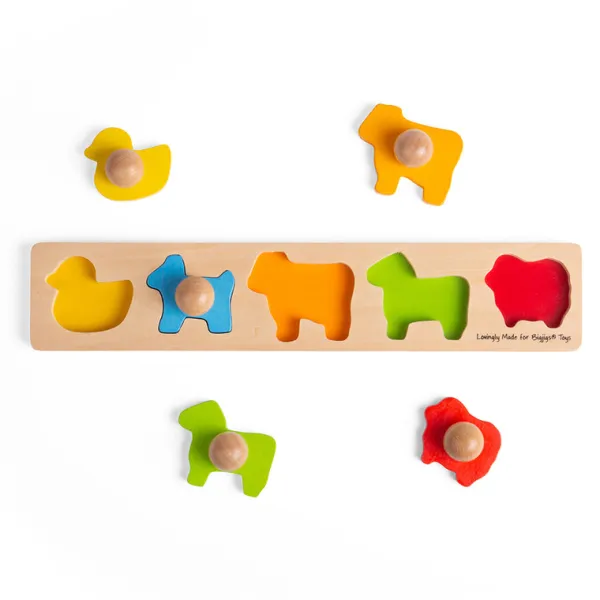 Bigjigs Baby Animal Matching Board
