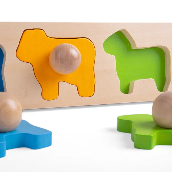 Bigjigs Baby Animal Matching Board
