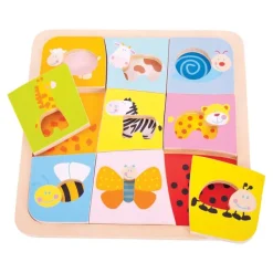 Bigjigs Toys Animal Patterns Puzzle