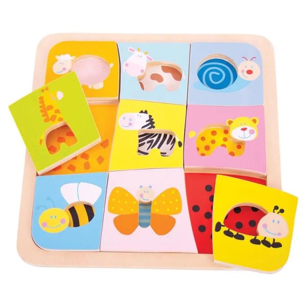 Bigjigs Toys Animal Patterns Puzzle
