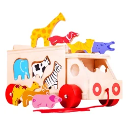 Bigjigs Toys Animal Shape Lorry - DAMAGED BOX