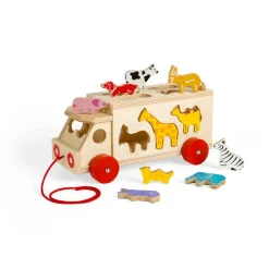 Bigjigs Toys Animal Shape Lorry - DAMAGED BOX