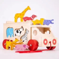 Bigjigs Toys Animal Shape Lorry - DAMAGED BOX