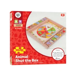 Bigjigs Toys Animal Shut the Box