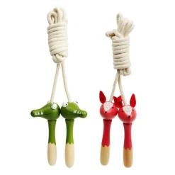 Bigjigs Toys Animal Skipping Ropes - Fox, Crocodile