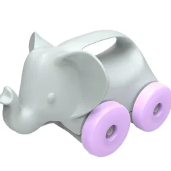 Green Toys Baby Toy Starter Set (First Keys Stacking Cups & Elephant)