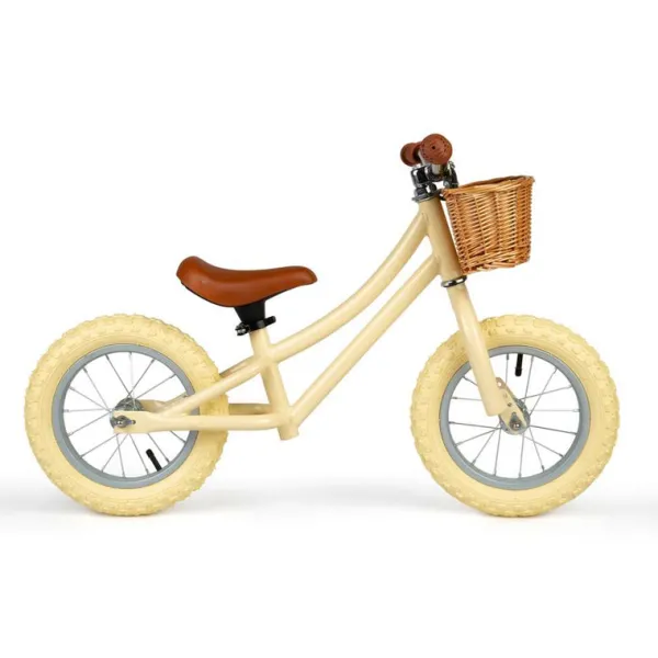 Bigjigs Toys Balance Bike (Cream)
