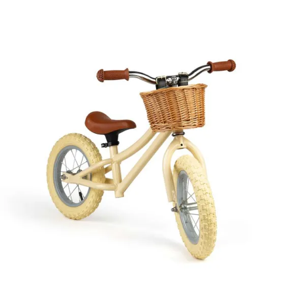 Bigjigs Toys Balance Bike (Cream)