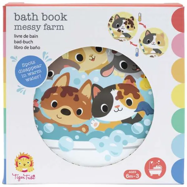 Tiger Tribe Bath Book - Messy Farm