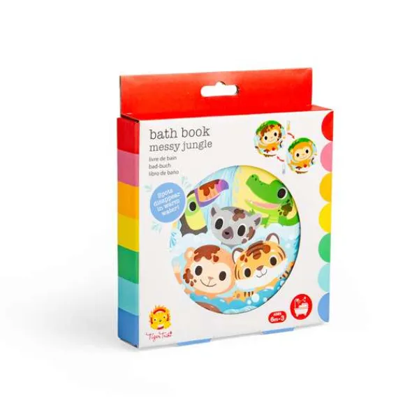 Tiger Tribe Bath Book - Messy Jungle