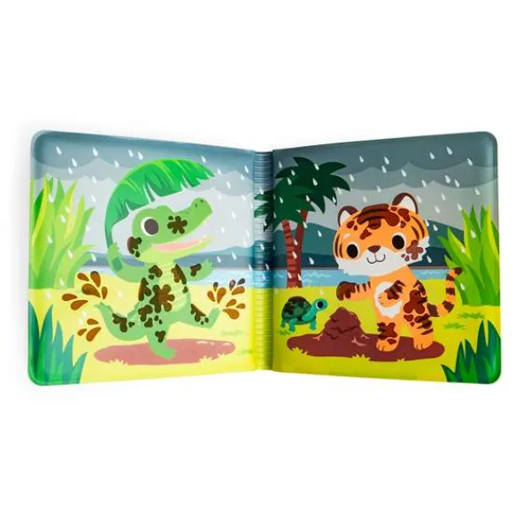 Tiger Tribe Bath Book - Messy Jungle
