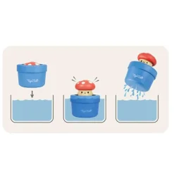 Tiger Tribe Bath Pop-Up - Mushroom