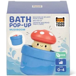 Tiger Tribe Bath Pop-Up - Mushroom