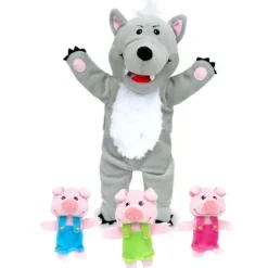 Fiesta Crafts Big Bad Wolf & the Three Little Pigs
