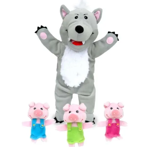 Fiesta Crafts Big Bad Wolf & the Three Little Pigs