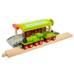 Bigjigs Rail Big Green Engine