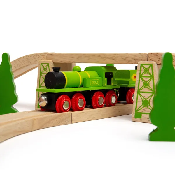 Bigjigs Rail Big Green Engine