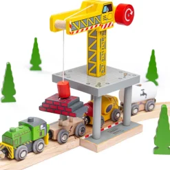 Bigjigs Rail Big Yellow Crane