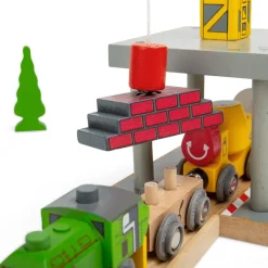Bigjigs Rail Big Yellow Crane