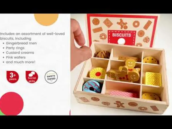 Bigjigs Toys Biscuit Box