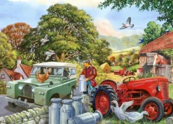 House of Puzzles Bob & His Dog - BIG 500 Piece Jigsaw Puzzle