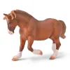 CollectA Breton Draft Horse Stallion (Chestnut)
