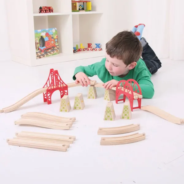 Bigjigs Rail Bridge Expansion Set