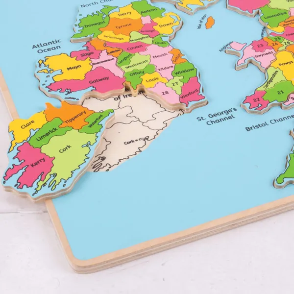 Bigjigs Toys British Isles Inset Puzzle