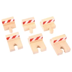 Bigjigs Rail Buffers (Pack of 6)