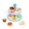 Bigjigs Toys Cake stand with 9 Cakes