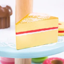 Bigjigs Toys Cake stand with 9 Cakes