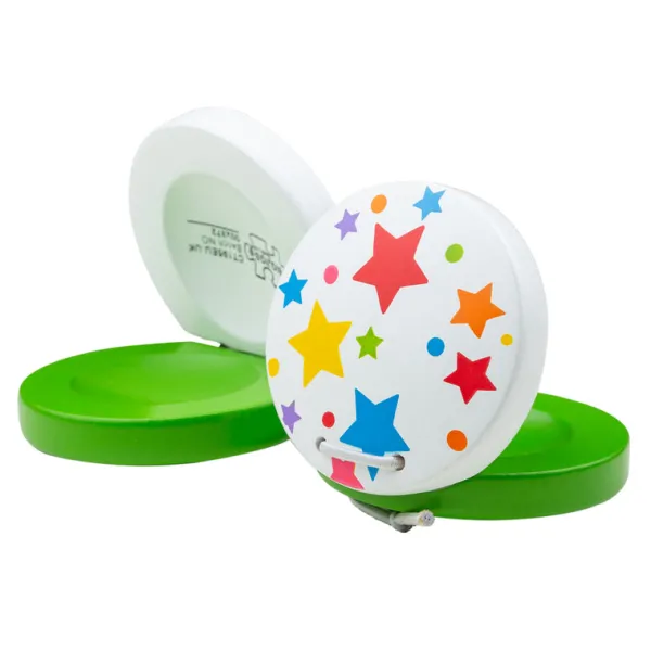 Bigjigs Toys Castanet (One Pair - Green)