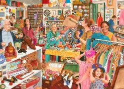 House of Puzzles Charity Bargains - 1000 Piece Jigsaw Puzzle