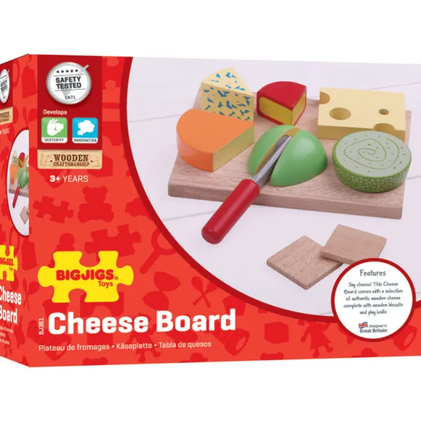 Bigjigs Toys Cheese Board Set