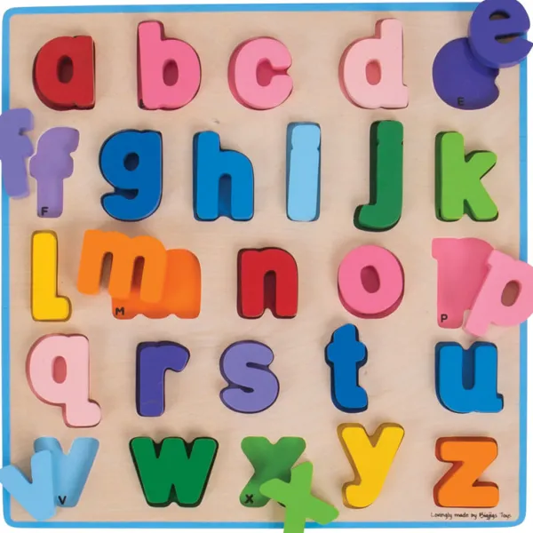Bigjigs Baby Chunky Alphabet Puzzle (Lowercase)