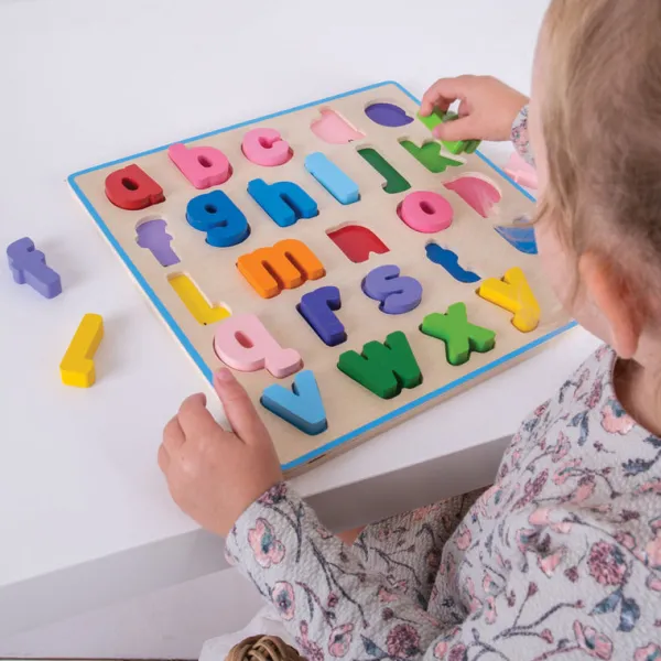 Bigjigs Baby Chunky Alphabet Puzzle (Lowercase)