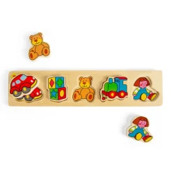 Bigjigs Baby Chunky Lift and Match Toys Puzzle