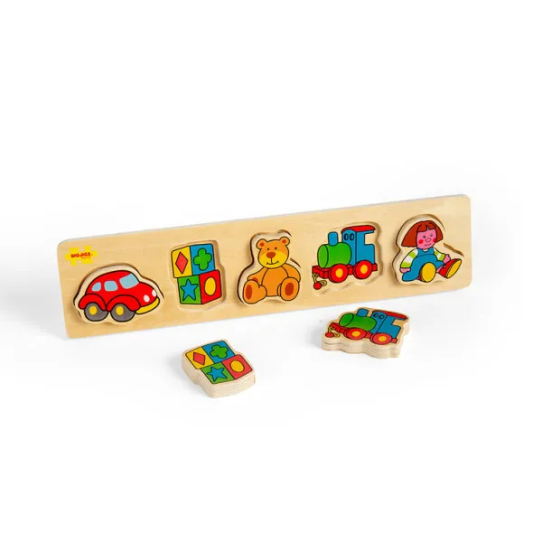 Bigjigs Baby Chunky Lift and Match Toys Puzzle