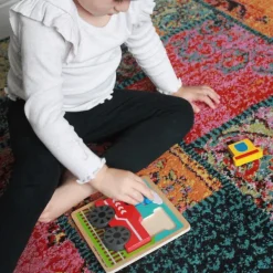 Bigjigs Toys Chunky Lift-Out Puzzle - Train