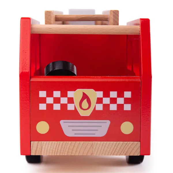 Bigjigs Heritage Playsets City Fire Engine