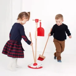 Bigjigs Toys Cleaning Set (Red)