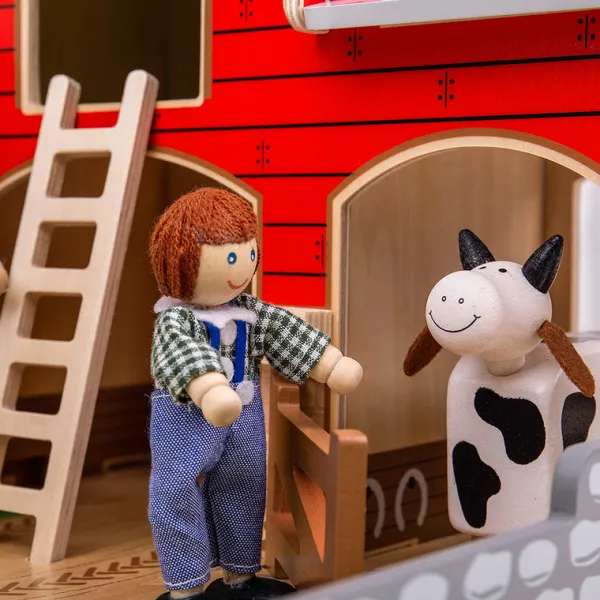 Bigjigs Heritage Playsets Cobblestone Farm