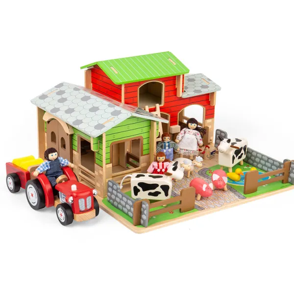 Tidlo Cobblestone Farm Toy Bundle