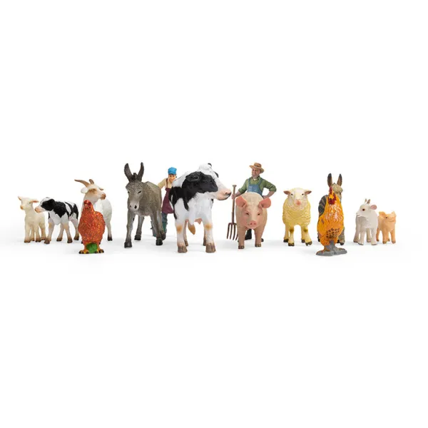 CollectA Farm Figurines Deluxe Pack (14 pieces)