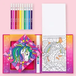 Tiger Tribe Colour by Numbers - Unicorn Dreaming
