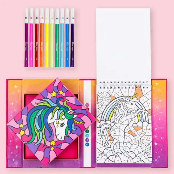 Tiger Tribe Colour by Numbers - Unicorn Dreaming