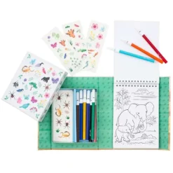 Tiger Tribe Colouring Set - Animal All-Stars